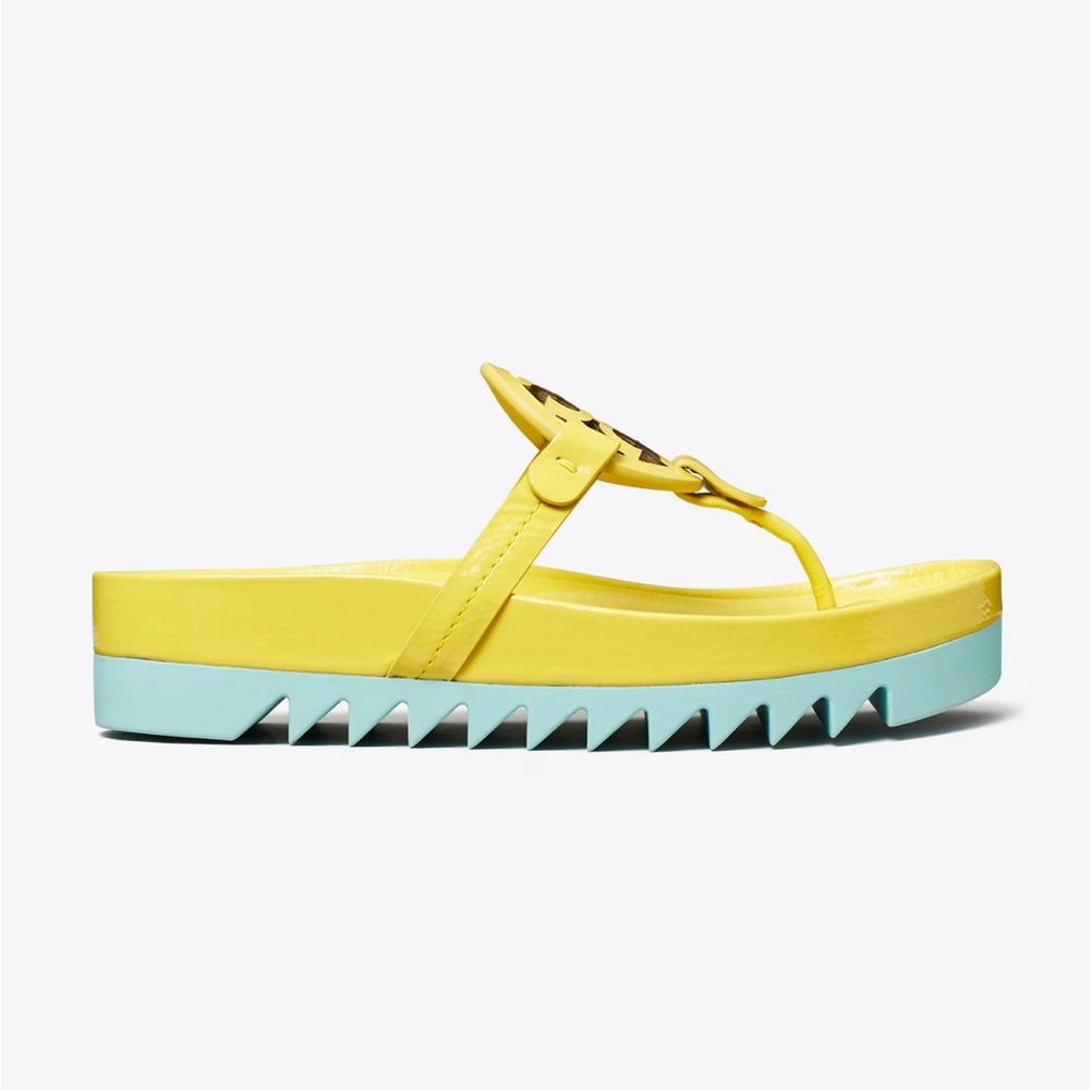 Tory Burch Miller Cloud Sandals | Like new in box - Picture 2 of 2